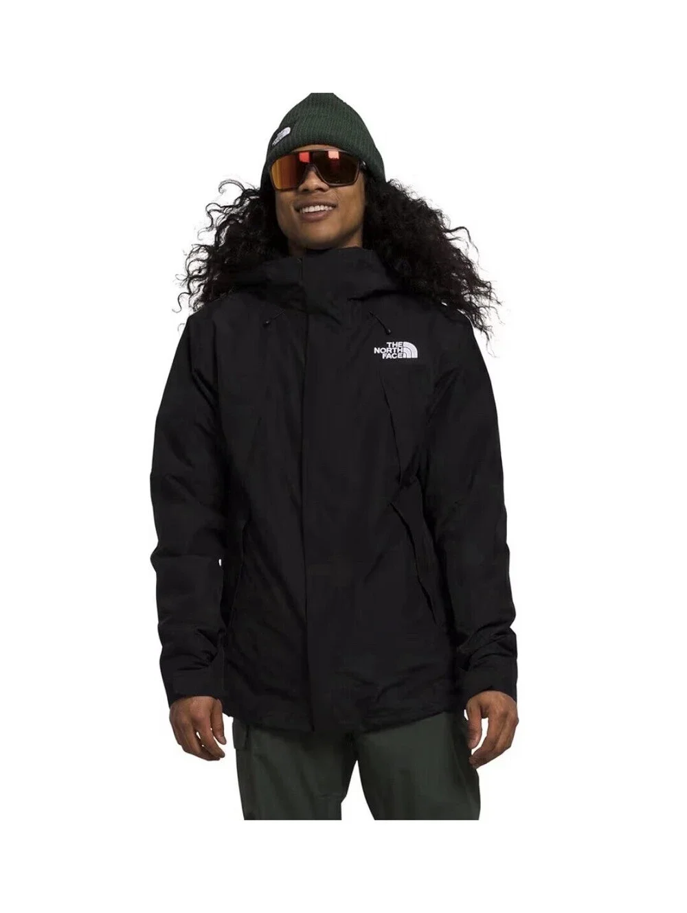 The North Face Clement Triclimate Jacket Men’s Size L Black/Asphalt NWT $365